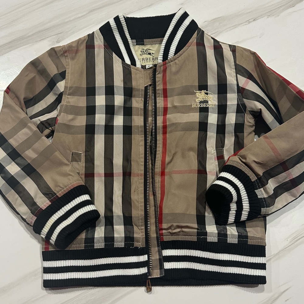 Fall plaid jacket
